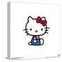 Gallery Pops Hello Kitty - Sitting Pretty Wall Art-Trends International-Stretched Canvas