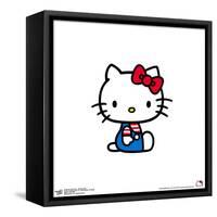 Gallery Pops Hello Kitty - Sitting Pretty Wall Art-Trends International-Framed Stretched Canvas