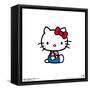 Gallery Pops Hello Kitty - Sitting Pretty Wall Art-Trends International-Framed Stretched Canvas