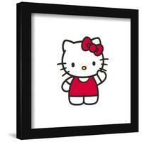 Gallery Pops Hello Kitty - Waving Wall Art-Trends International-Framed Gallery Pops