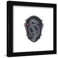 Gallery Pops House of the Dragon - Dragon Crest Wall Art-Trends International-Framed Gallery Pops