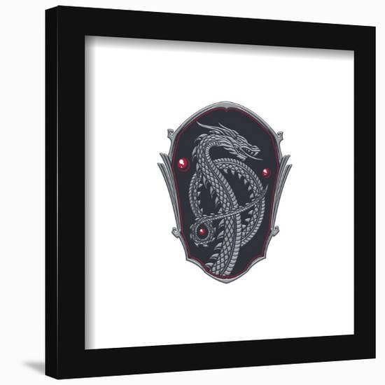 Gallery Pops House of the Dragon - Dragon Crest Wall Art-Trends International-Framed Gallery Pops