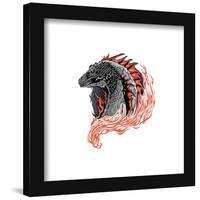 Gallery Pops House of the Dragon - Dragon Flame Wall Art-Trends International-Framed Gallery Pops