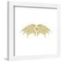 Gallery Pops House of the Dragon - Dragon Wing Emblem Wall Art-Trends International-Framed Gallery Pops