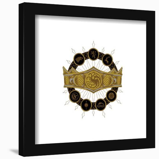 Gallery Pops House of the Dragon - Gods, Kings, Fire and Blood Wall Art-Trends International-Framed Gallery Pops