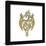 Gallery Pops House of the Dragon - Three Dragon Emblem Wall Art-Trends International-Framed Gallery Pops