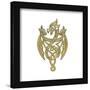 Gallery Pops House of the Dragon - Three Dragon Emblem Wall Art-Trends International-Framed Gallery Pops
