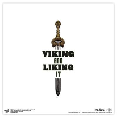'Gallery Pops How To Train Your Dragon - Viking and Liking It Wall Art