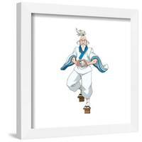 Gallery Pops Hunter x Hunter - Isaac Netero Wall Art-Trends International-Framed Gallery Pops