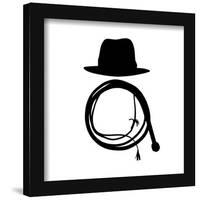 Gallery Pops Indiana Jones and the Dial of Destiny - Fedora and Whip Wall Art-Trends International-Framed Gallery Pops