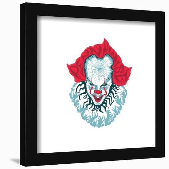 Gallery Pops IT Chapter Two - Pennywise Illustrated Wall Art-Trends International-Framed Gallery Pops