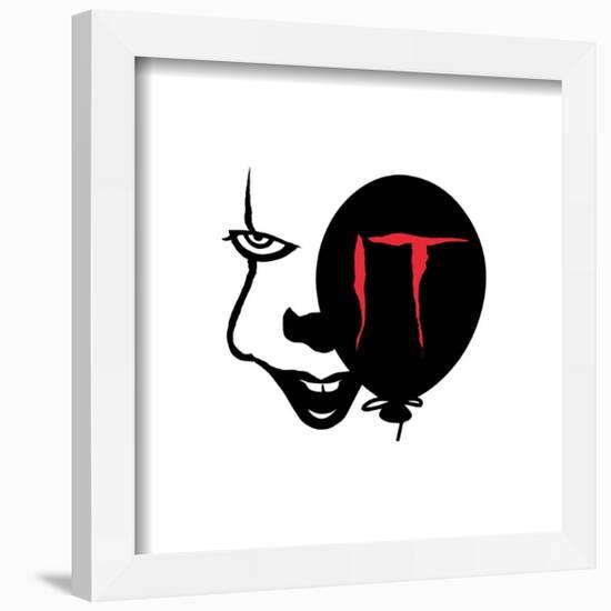 Gallery Pops IT - Pennywise Graphic Wall Art-Trends International-Framed Gallery Pops