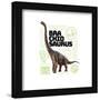 Gallery Pops Jurassic World - Brachiosaurus Badge Wall Art-Trends International-Framed Gallery Pops