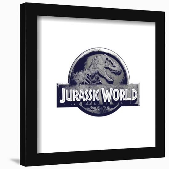 Gallery Pops Jurassic World - Logo Wall Art-Trends International-Framed Gallery Pops