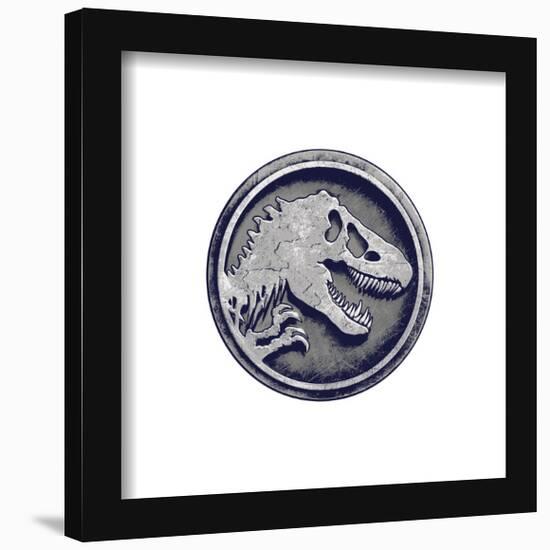 Gallery Pops Jurassic World - Logosaurus Wall Art-Trends International-Framed Gallery Pops