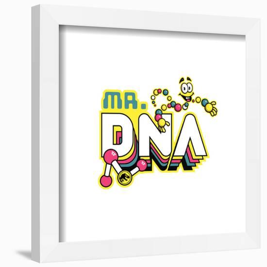 Gallery Pops Jurassic World - Mr. DNA Lab Logo Wall Art-Trends International-Framed Gallery Pops