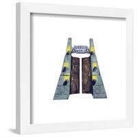 Gallery Pops Jurassic World - Park Gates Wall Art-Trends International-Framed Gallery Pops