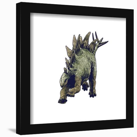 Gallery Pops Jurassic World - Stegosaurus Wall Art-Trends International-Framed Gallery Pops