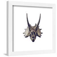 Gallery Pops Jurassic World - Triceratops Skull Wall Art-Trends International-Framed Gallery Pops