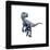 Gallery Pops Jurassic World - Velociraptor Blue Wall Art-Trends International-Framed Gallery Pops