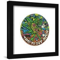 Gallery Pops Killer Acid - 4:20 It's Always Time Wall Art-Trends International-Framed Gallery Pops