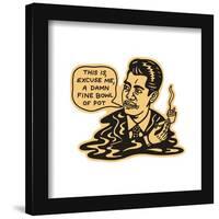 Gallery Pops Killer Acid - FBI Agent Gold Wall Art-Trends International-Framed Gallery Pops