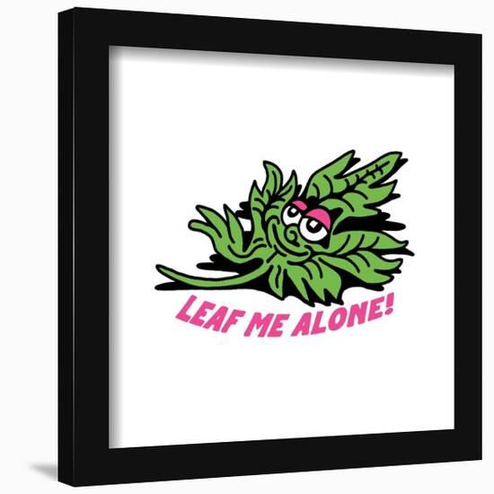 Gallery Pops Killer Acid - Leaf Me Alone Wall Art-Trends International-Framed Gallery Pops