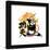 Gallery Pops Kung Fu Panda 4 - Po Dragon Warrior Kanji Wall Art-Trends International-Framed Gallery Pops
