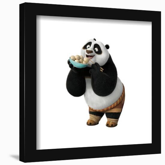 Gallery Pops Kung Fu Panda 4 - Po Dumplings Wall Art-Trends International-Framed Gallery Pops