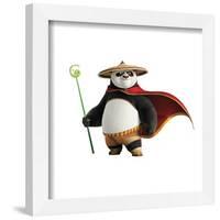 Gallery Pops Kung Fu Panda 4 - Po With Staff Wall Art-Trends International-Framed Gallery Pops