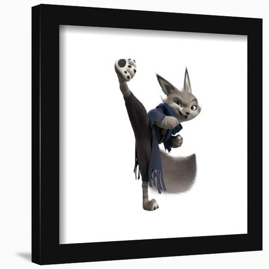 Gallery Pops Kung Fu Panda 4 - Zhen Kick Wall Art-Trends International-Framed Gallery Pops