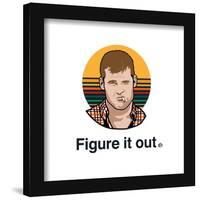 Gallery Pops Letterkenny - Figure It Out Wall Art-Trends International-Framed Gallery Pops