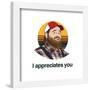 Gallery Pops Letterkenny - I Appreciates You Wall Art-Trends International-Framed Gallery Pops