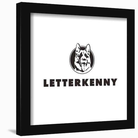 Gallery Pops Letterkenny - Logo Wall Art-Trends International-Framed Gallery Pops