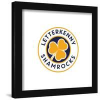 Gallery Pops Letterkenny - Shamrocks Logo Wall Art-Trends International-Framed Gallery Pops