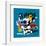 Gallery Pops Lilo & Stitch - Grunge Stitch Wall Art-Trends International-Framed Gallery Pops