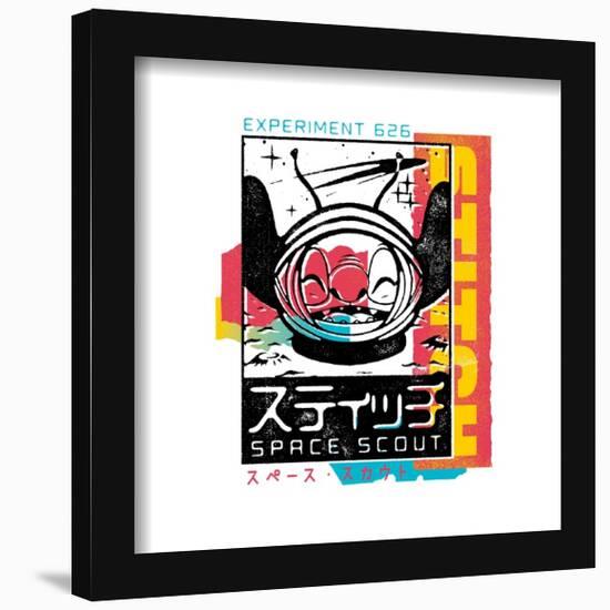 Gallery Pops Lilo & Stitch - Space Scout Wall Art-Trends International-Framed Gallery Pops
