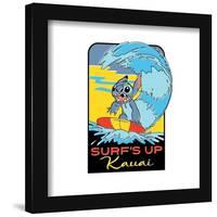 Gallery Pops Lilo & Stitch - Surf's Up Kauai Wall Art-Trends International-Framed Gallery Pops