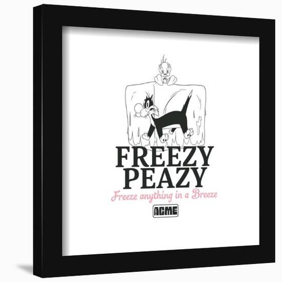 Gallery Pops Looney Tunes - ACME Freezy Peazy Wall Art-Trends International-Framed Gallery Pops