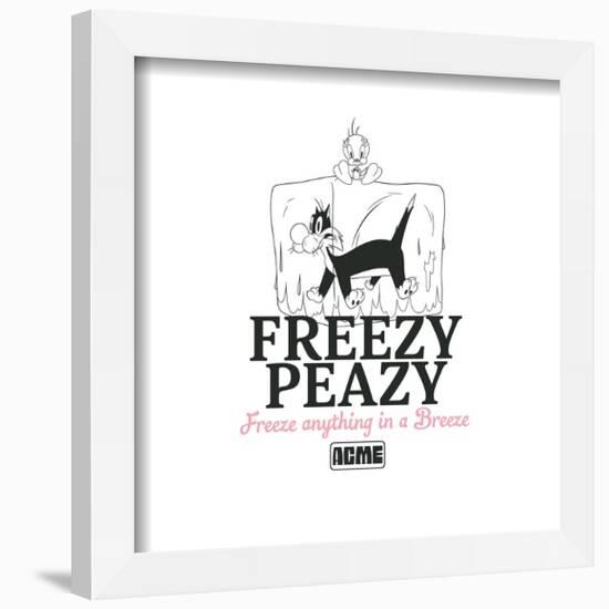 Gallery Pops Looney Tunes - ACME Freezy Peazy Wall Art-Trends International-Framed Gallery Pops