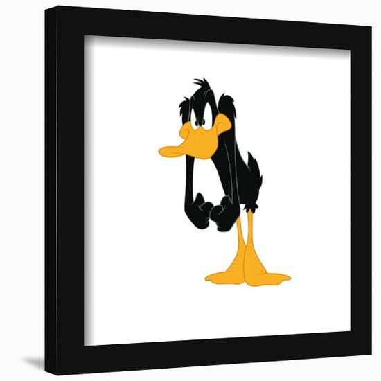 Gallery Pops Looney Tunes - Classic Daffy Duck You're Despicable Wall Art-Trends International-Framed Gallery Pops
