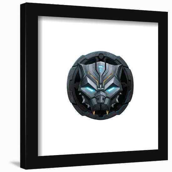 Gallery Pops Marvel Avengers Mech Strike - Black Panther Icon Wall Art-Trends International-Framed Gallery Pops