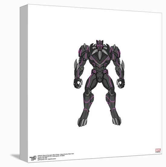 Gallery Pops Marvel Avengers Mech Strike - Black Panther Mech Suit Wall Art-Trends International-Stretched Canvas