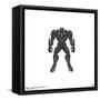 Gallery Pops Marvel Avengers Mech Strike - Black Panther Mech Suit Wall Art-Trends International-Framed Stretched Canvas