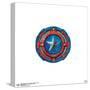 Gallery Pops Marvel Avengers Mech Strike - Captain America Icon Wall Art-Trends International-Stretched Canvas