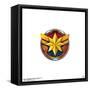 Gallery Pops Marvel Avengers Mech Strike - Captain Marvel Icon Wall Art-Trends International-Framed Stretched Canvas