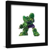 Gallery Pops Marvel Avengers Mech Strike - Hulk Mech Suit Wall Art-Trends International-Framed Gallery Pops