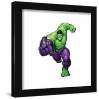 Gallery Pops Marvel Avengers Mech Strike - Hulk Mech Tech Gauntlet Wall Art-Trends International-Framed Gallery Pops