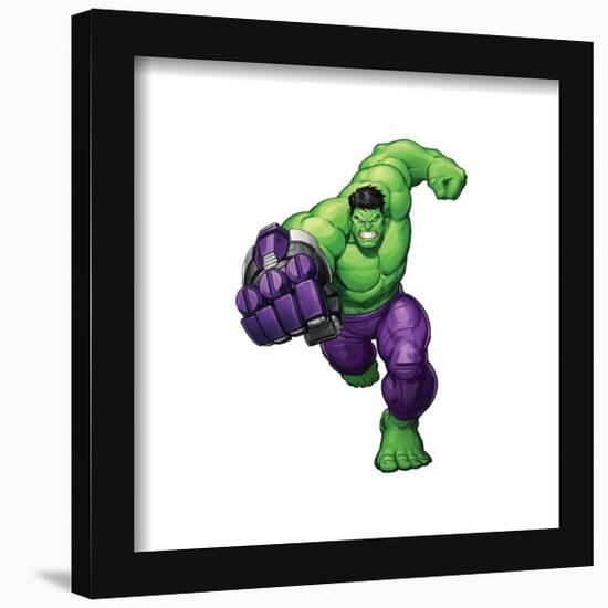 Gallery Pops Marvel Avengers Mech Strike - Hulk Mech Tech Gauntlet Wall Art-Trends International-Framed Gallery Pops