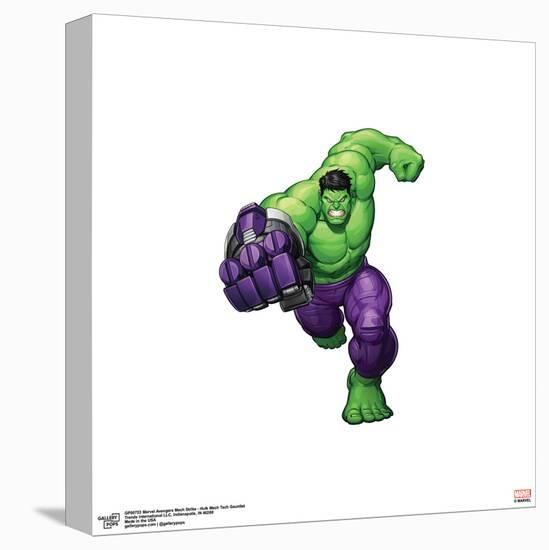 Gallery Pops Marvel Avengers Mech Strike - Hulk Mech Tech Gauntlet Wall Art-Trends International-Stretched Canvas